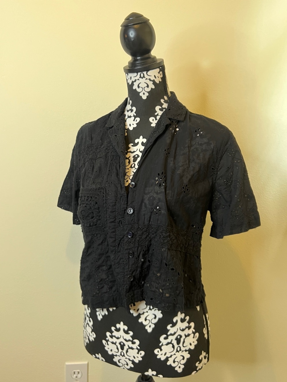 Beachy Boho Button Up Top